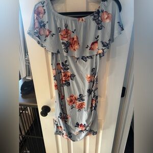 Pinkblush Floral Print Dress